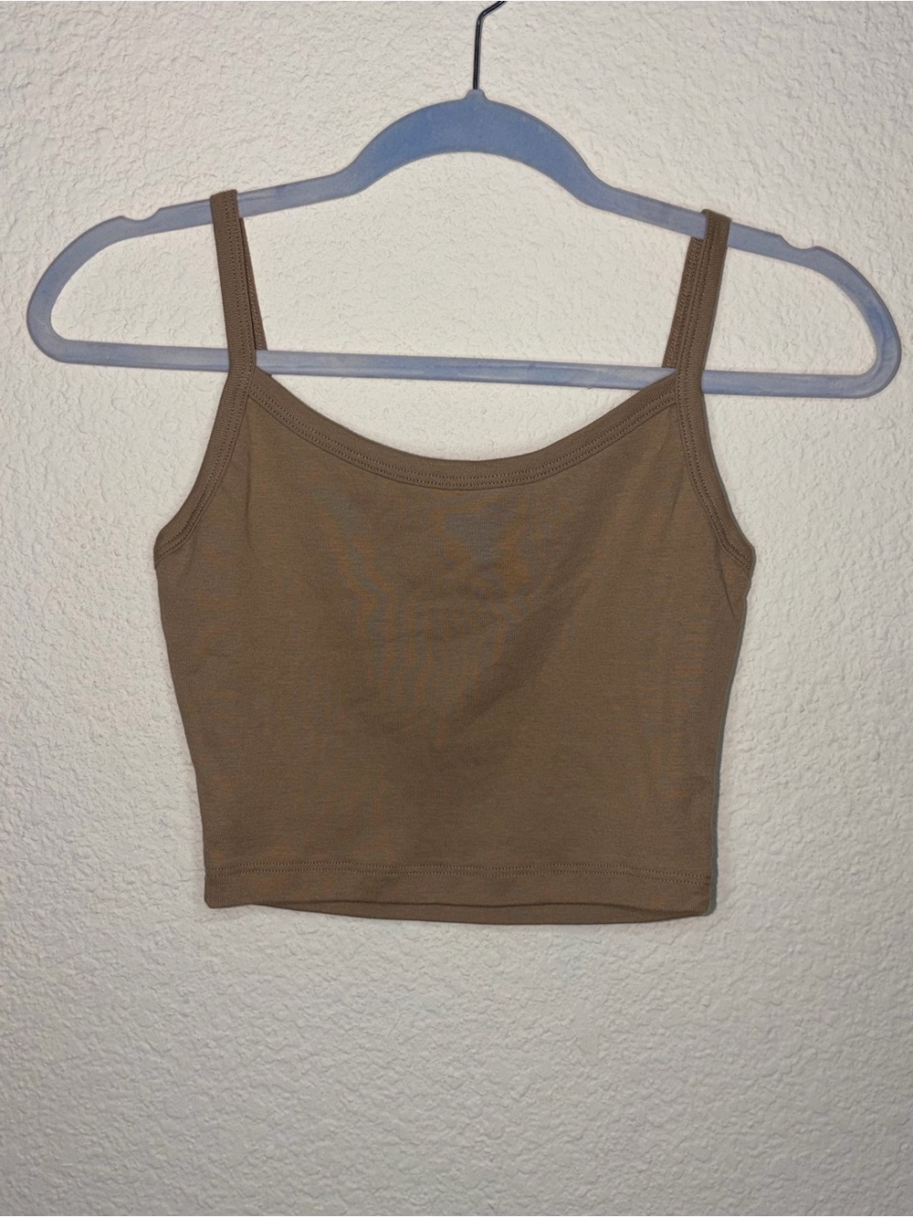 LAA Women’s Cropped Tank Top in Brown